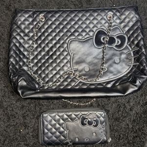 Authentic Hello Kitty purse and wallet.